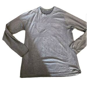 Lululemon Mens Gray Swiftly Long Sleeve Shirt L